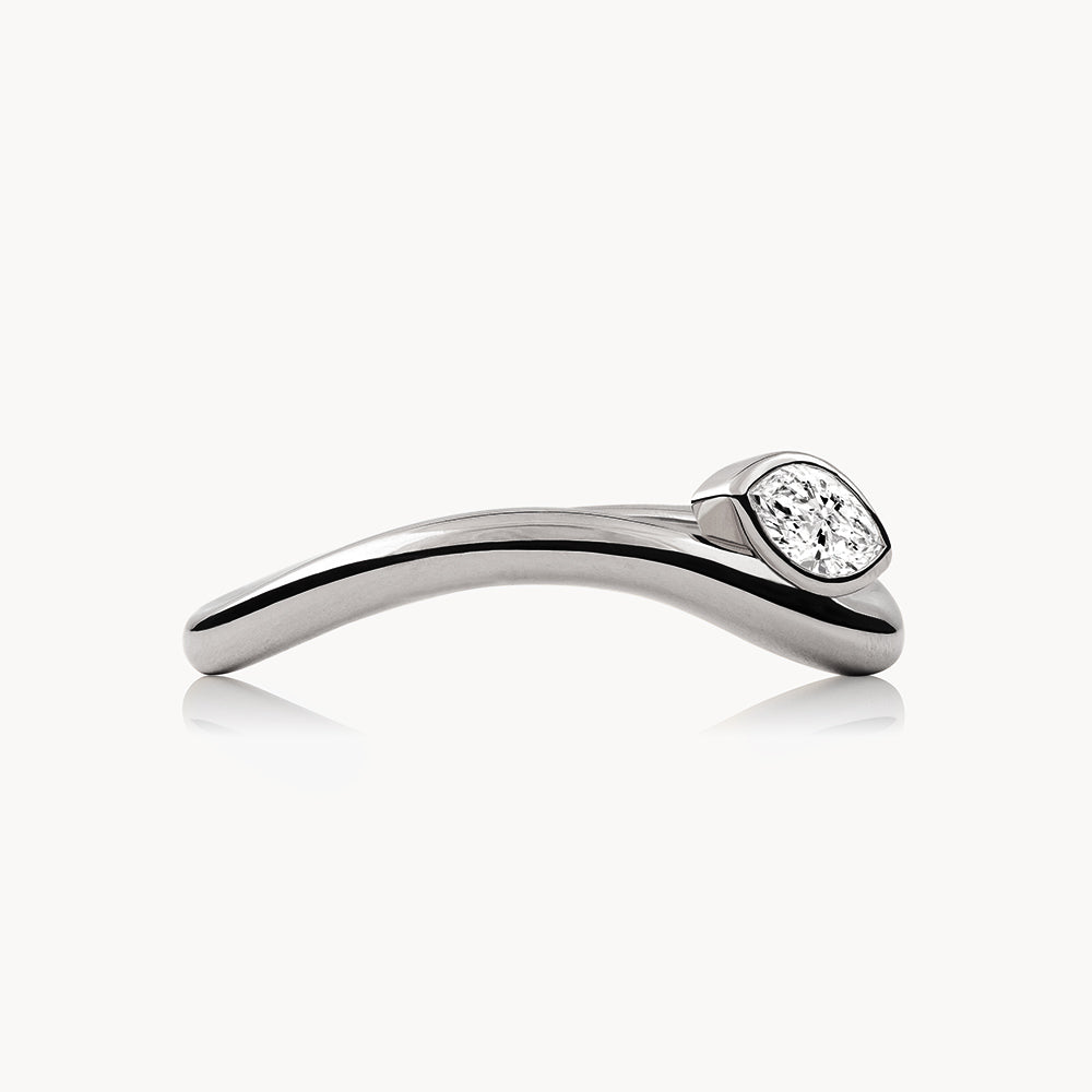 #Metal_Oro blanco de 18 quilates