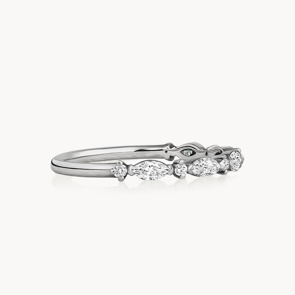 #Métal_Or blanc 18k