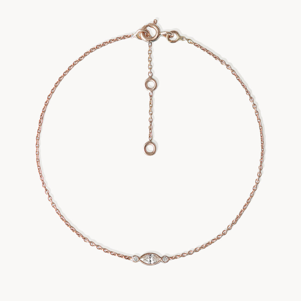 #Métal_Or rose 18k