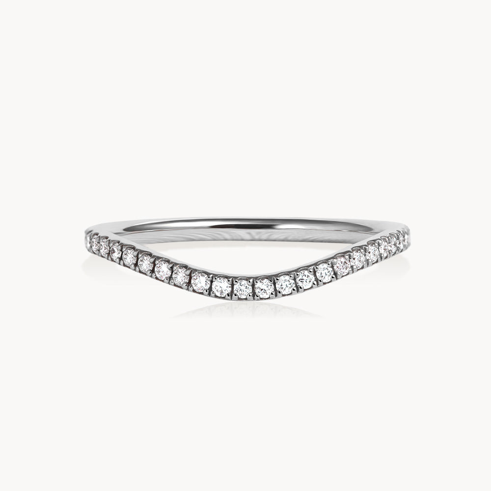 #Métal_Or blanc 18k