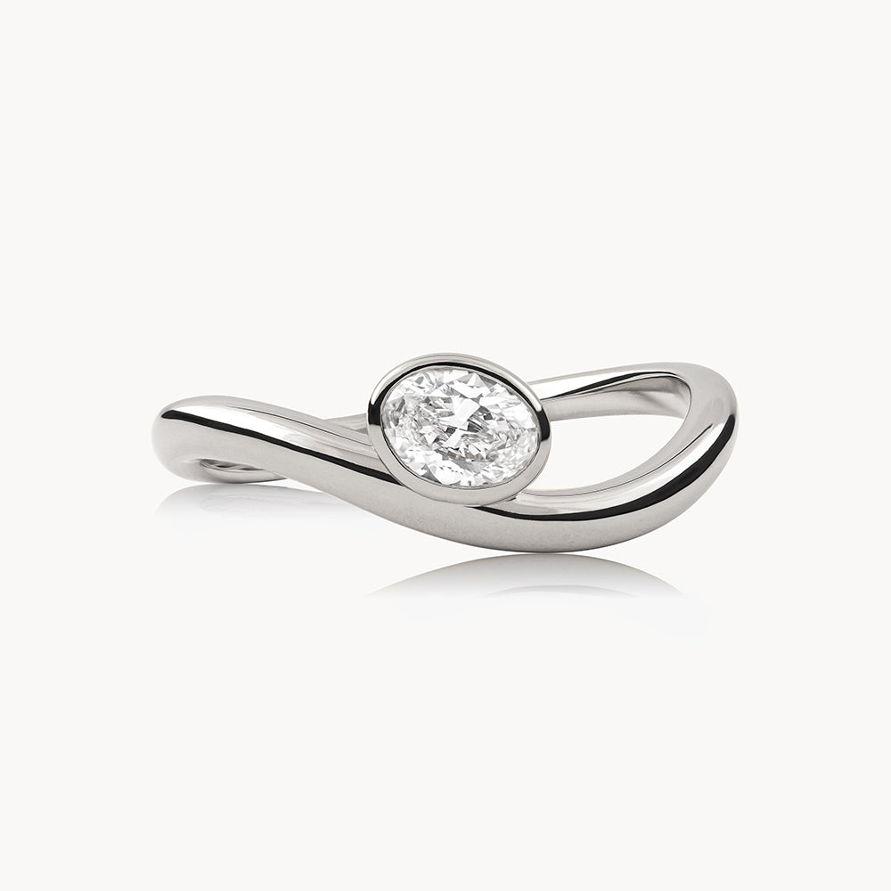 #Metal_Oro blanco de 18 quilates