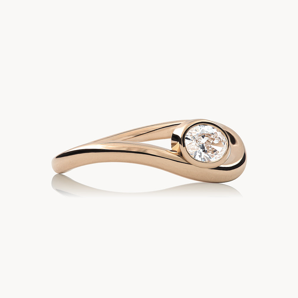 #Metal_Oro rosa de 18 quilates