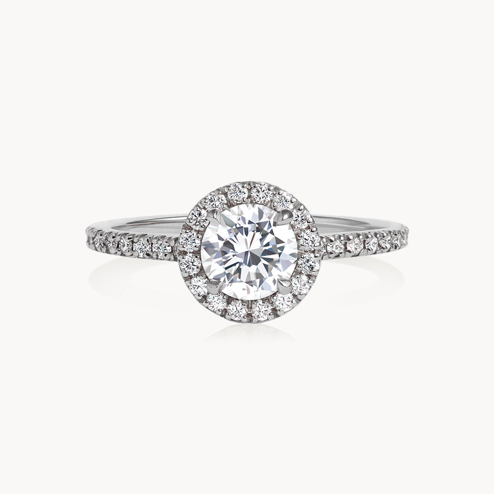 #Métal_Or blanc 18k