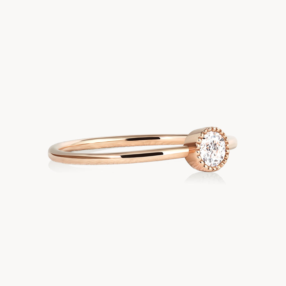 #Métal_Or rose 18k
