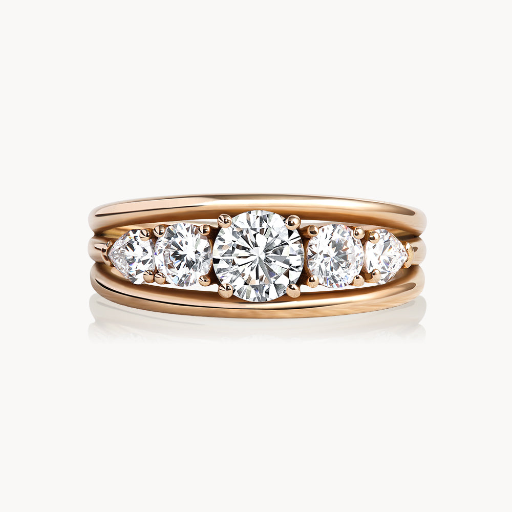 #Métal_Or rose 18k