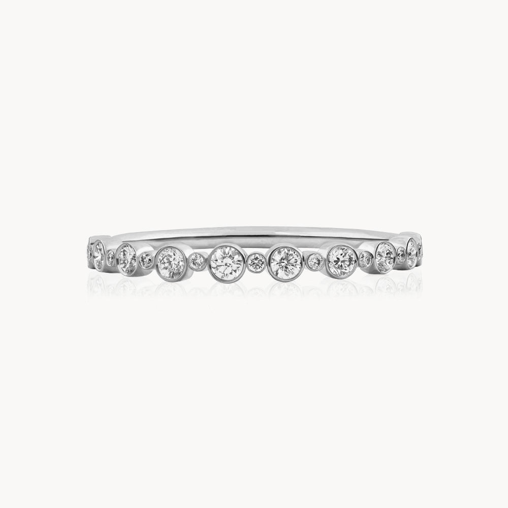 #Métal_Or blanc 18k