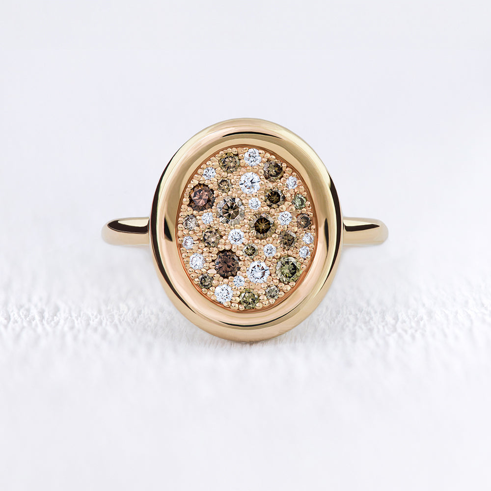 Soluna diamants bruns M - Deloison Paris