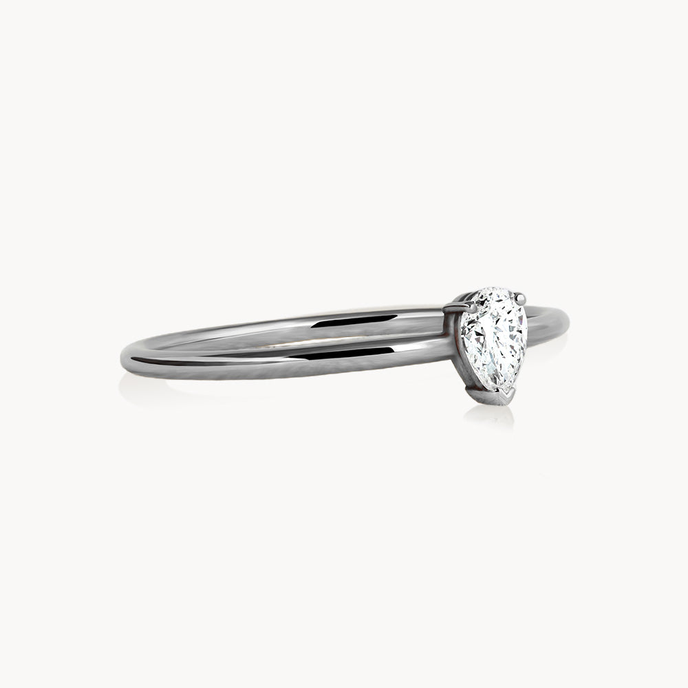 #Métal_Or blanc 18k