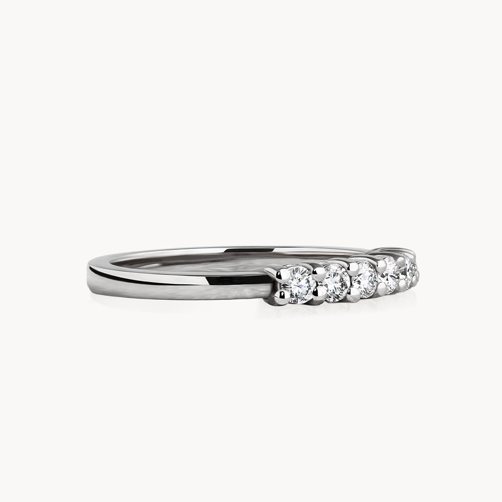 #Métal_Or blanc 18k