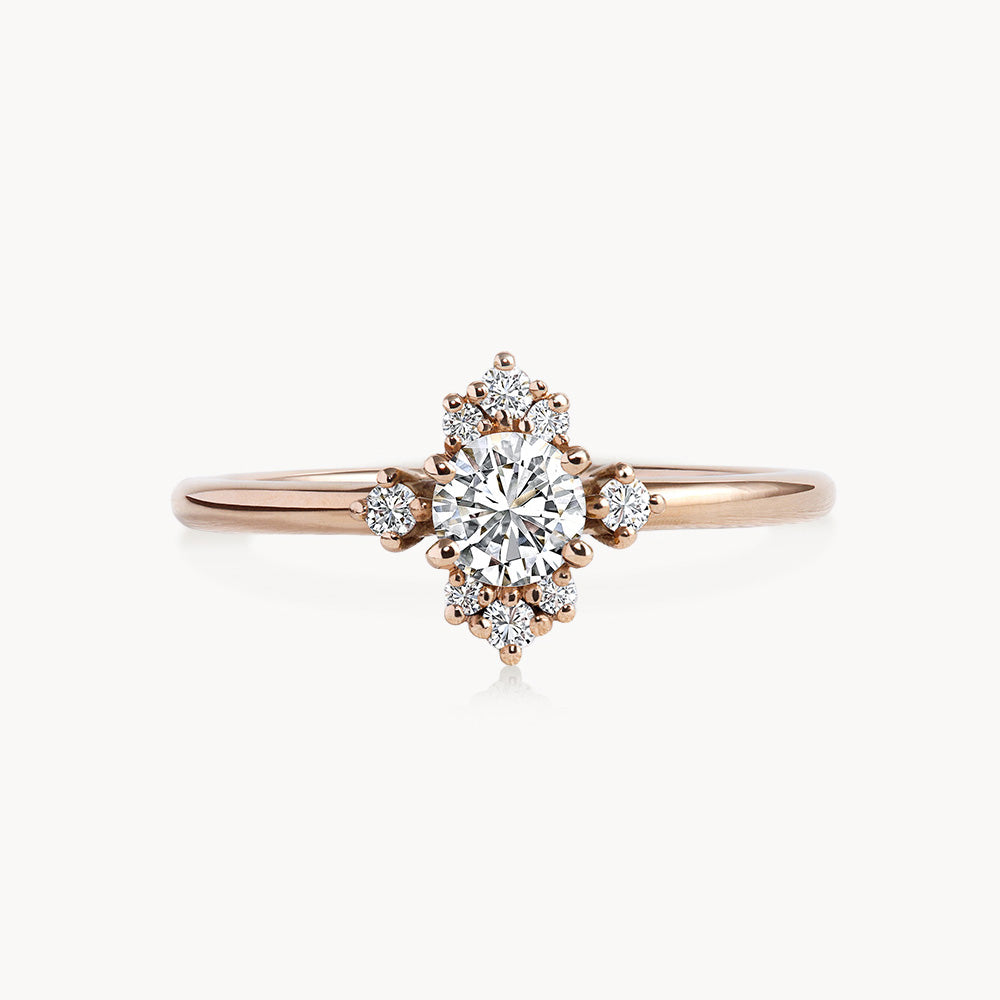 #Métal_Or rose 18k
