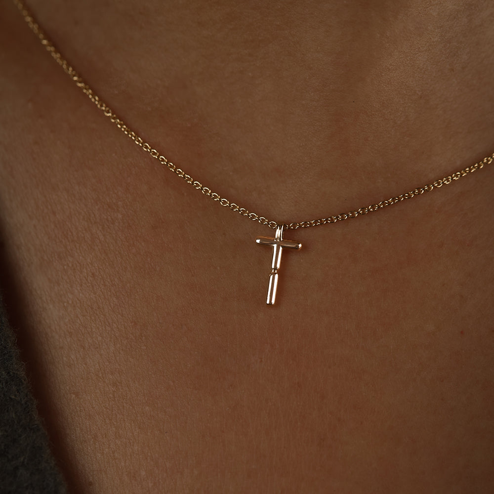 Collar BOLD - Letra T - Deloison Paris