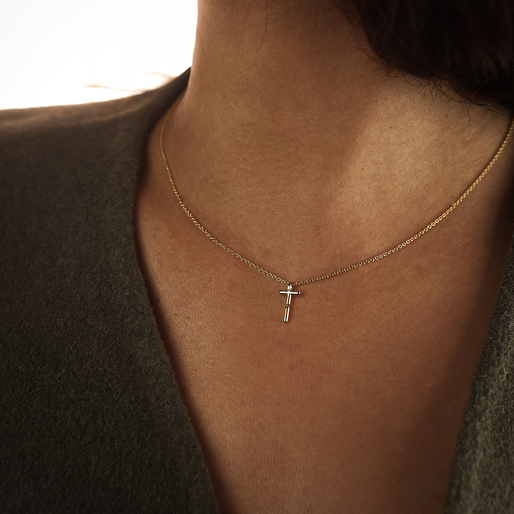 Collar BOLD - Letra T - Deloison Paris
