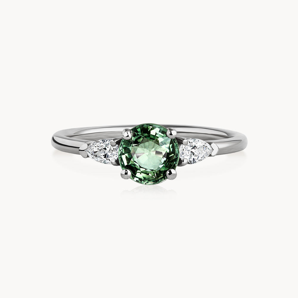 #Métal_Or blanc 18k