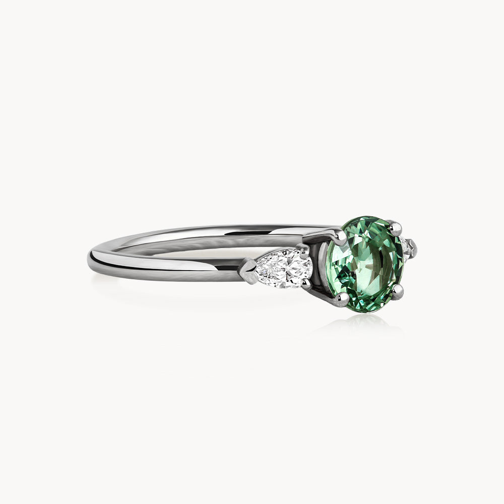 #Métal_Or blanc 18k