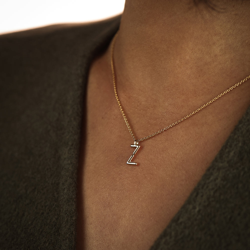 Collier BOLD - Lettre Z - Deloison Paris