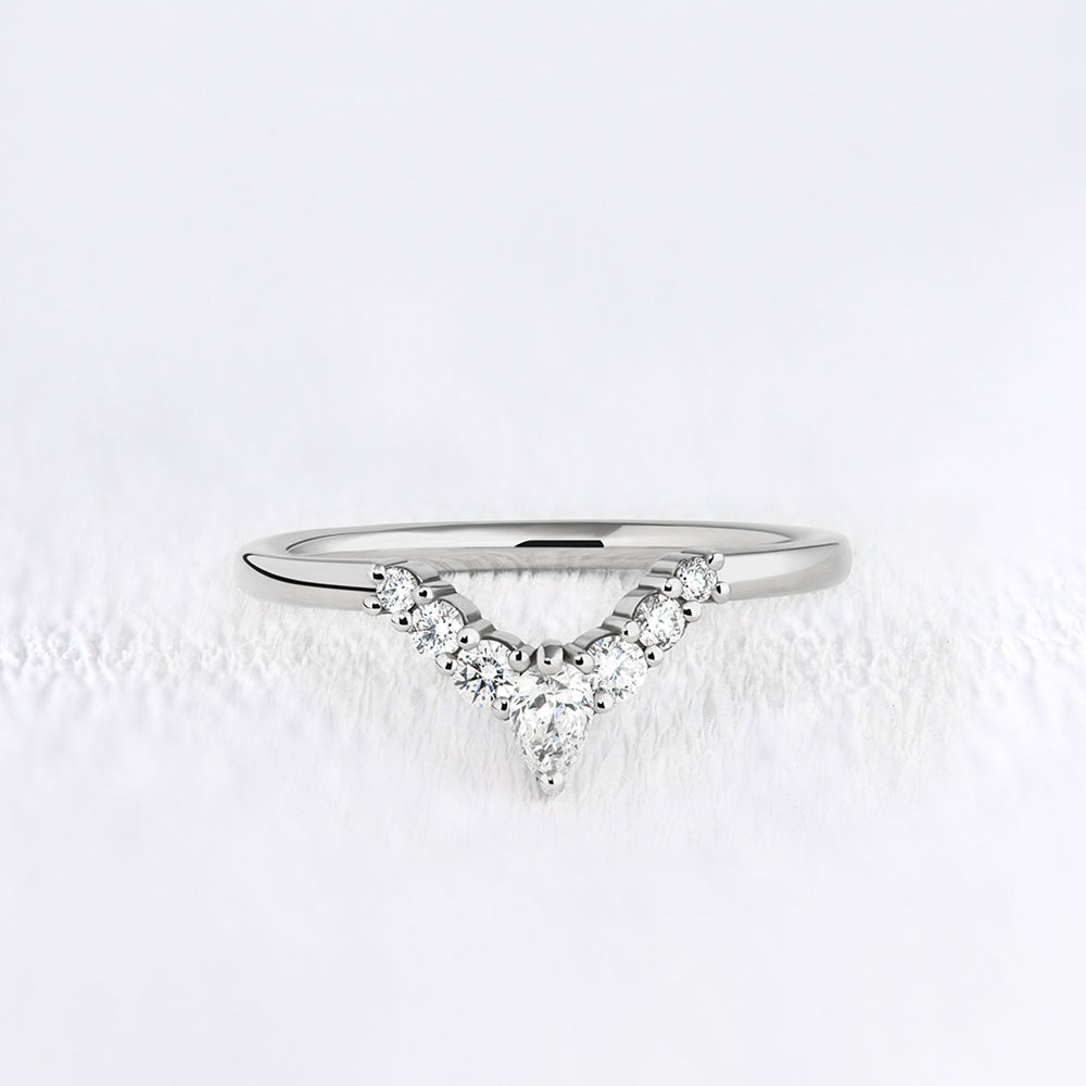 Alliance incurvée diamant Bonnie - Deloison Paris