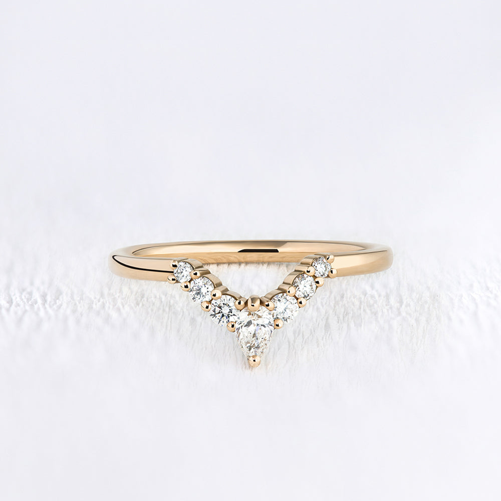 Alliance incurvée diamant Bonnie - Deloison Paris