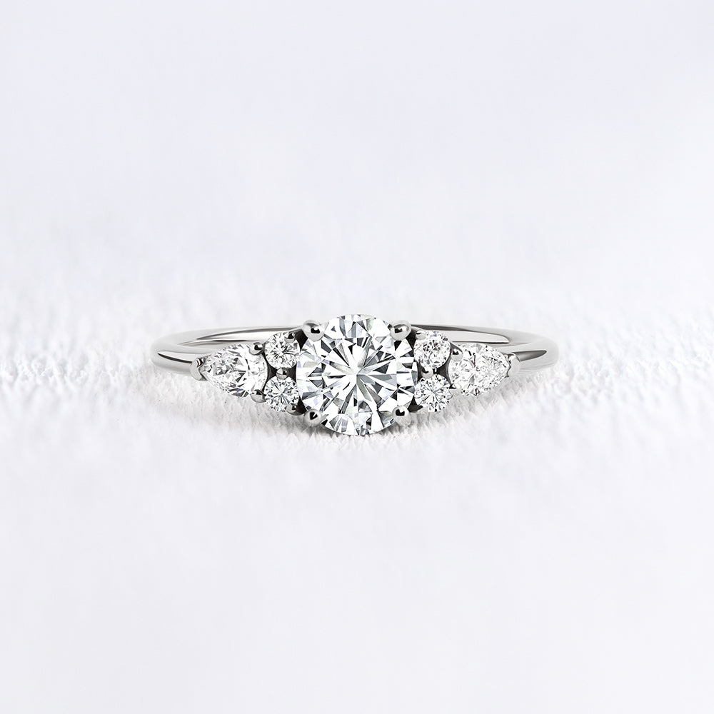 Bague de fiançailles originale en or et diamants | Deloison Paris