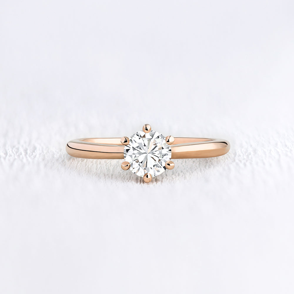 Bague solitaire diamant - Deloison Paris