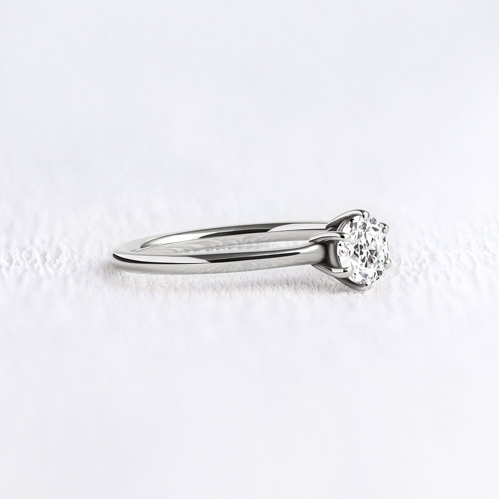 Bague solitaire diamant - Deloison Paris