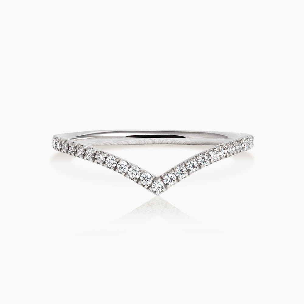 #Métal_Or blanc 18k