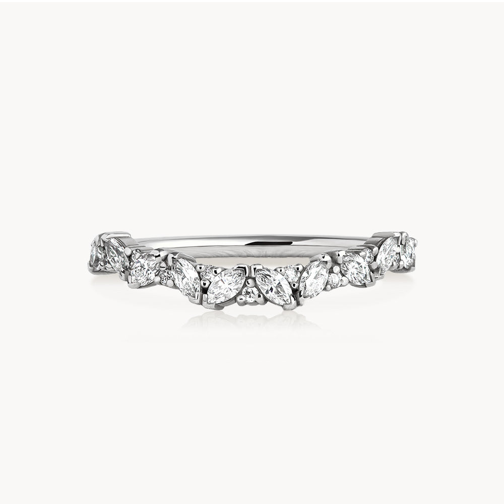 #Métal_Or blanc 18k