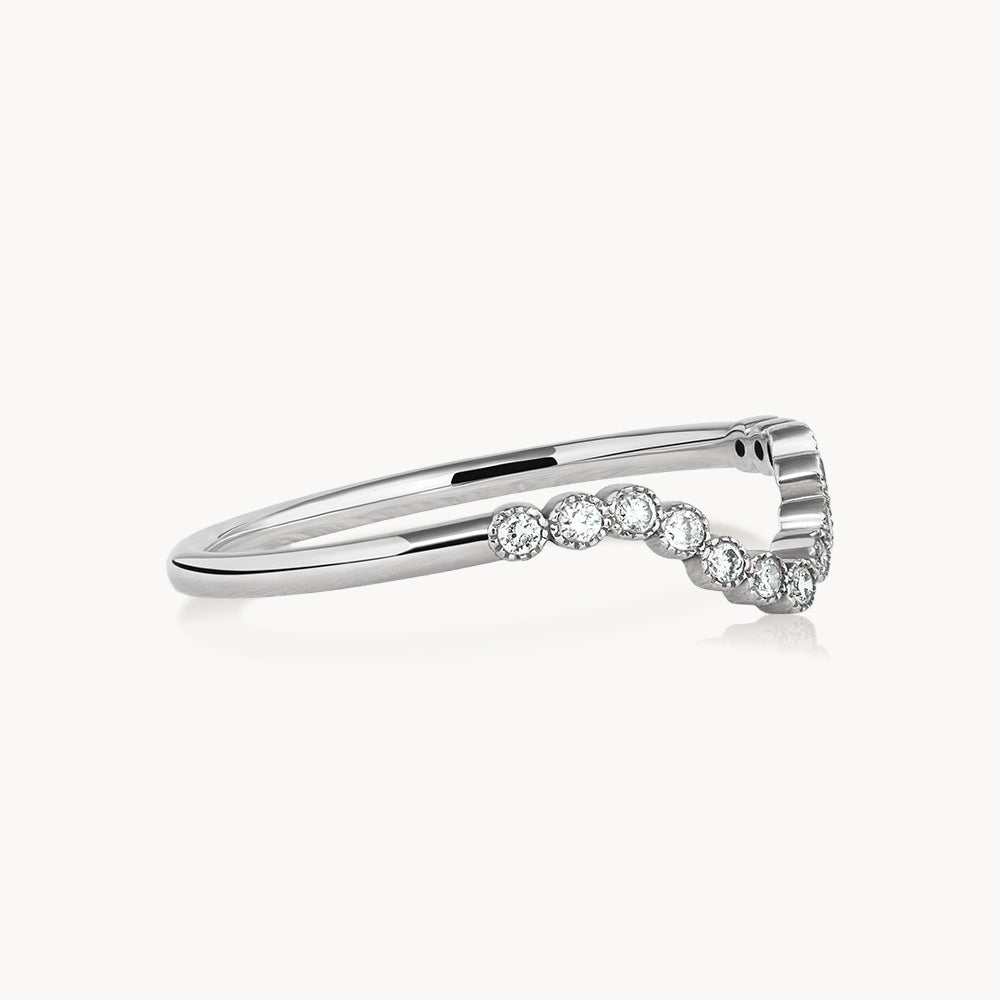 #Métal_Or blanc 18k