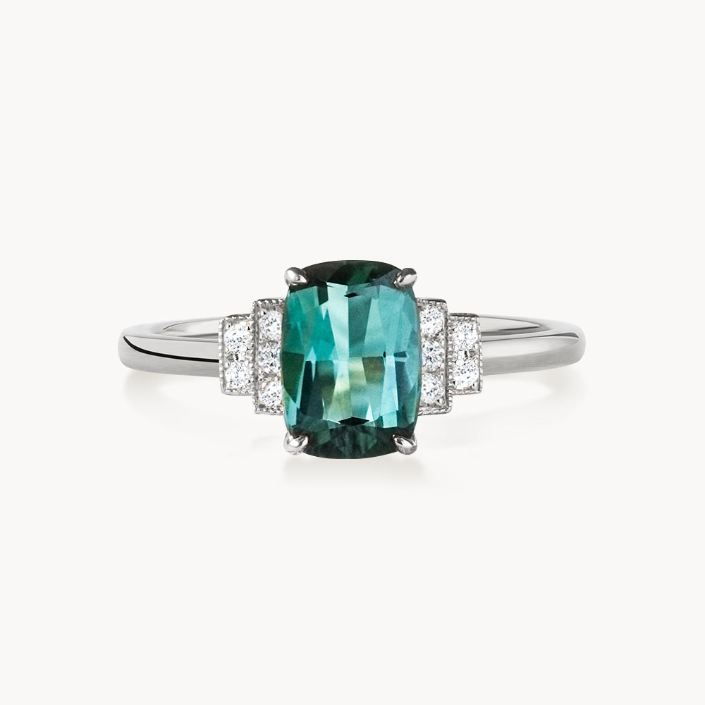 #Métal_Or blanc 18k