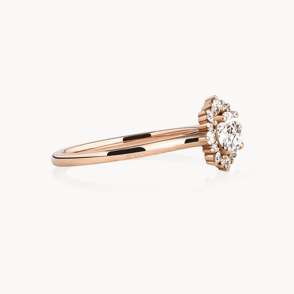 #Métal_Or rose 18k
