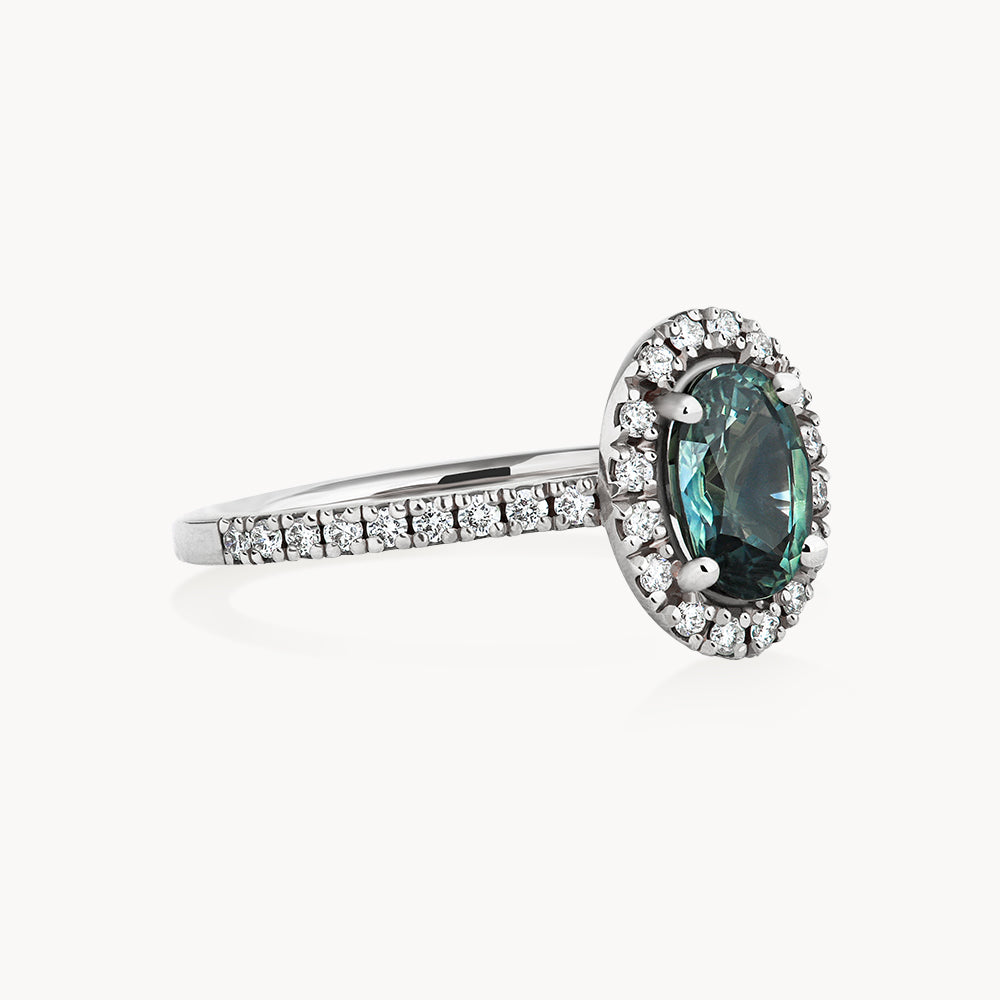 #Métal_Or blanc 18k
