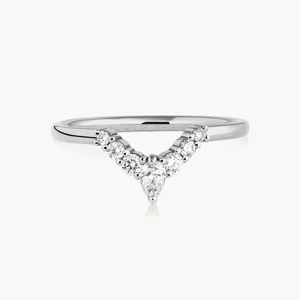 #Métal_Or blanc 18k