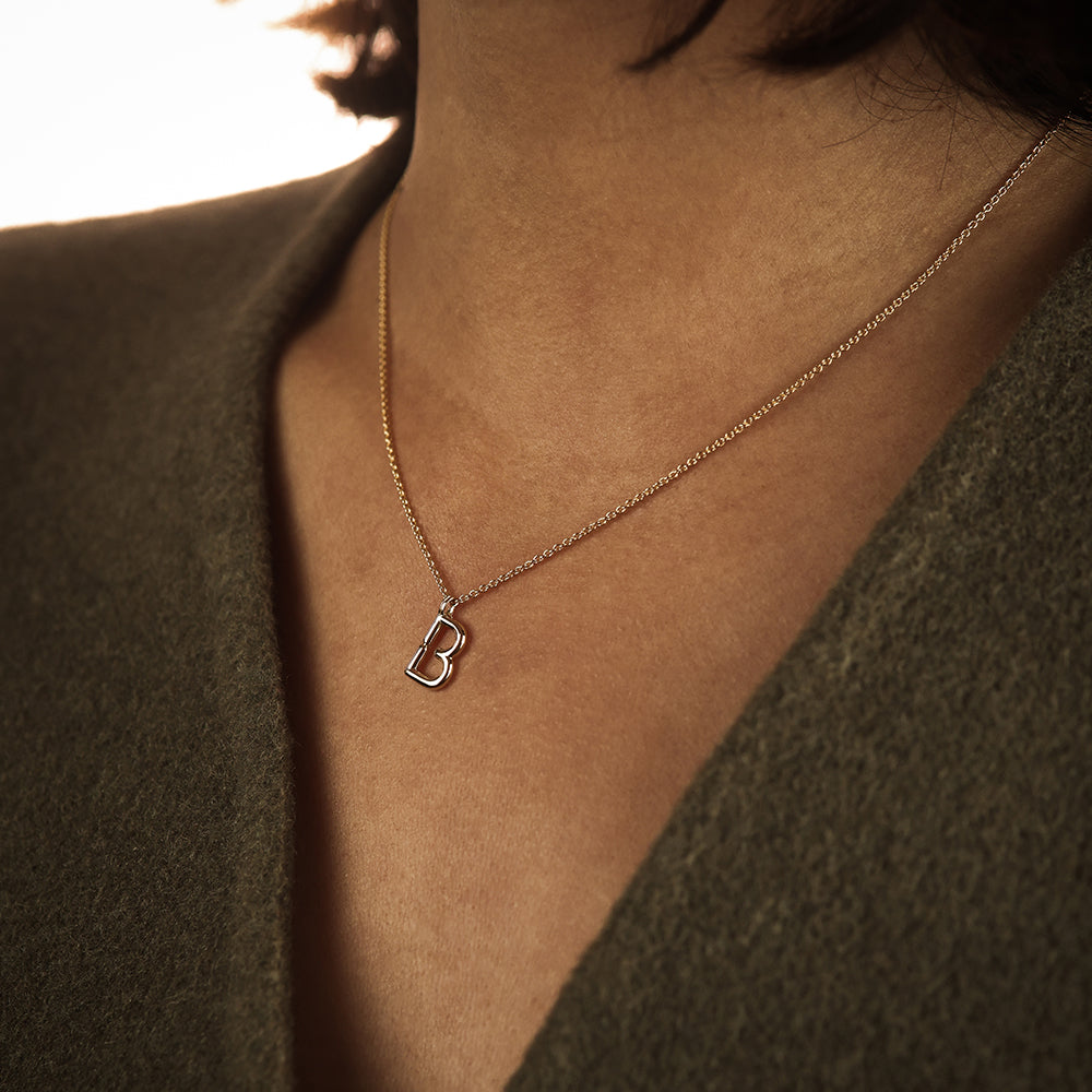Collier BOLD – Lettre B - Deloison Paris