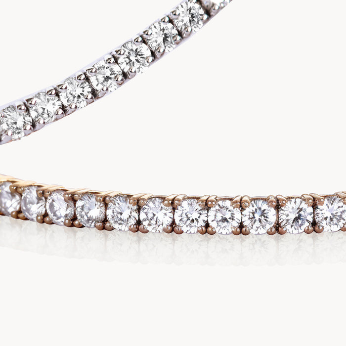 Bracelets rivières diamants 