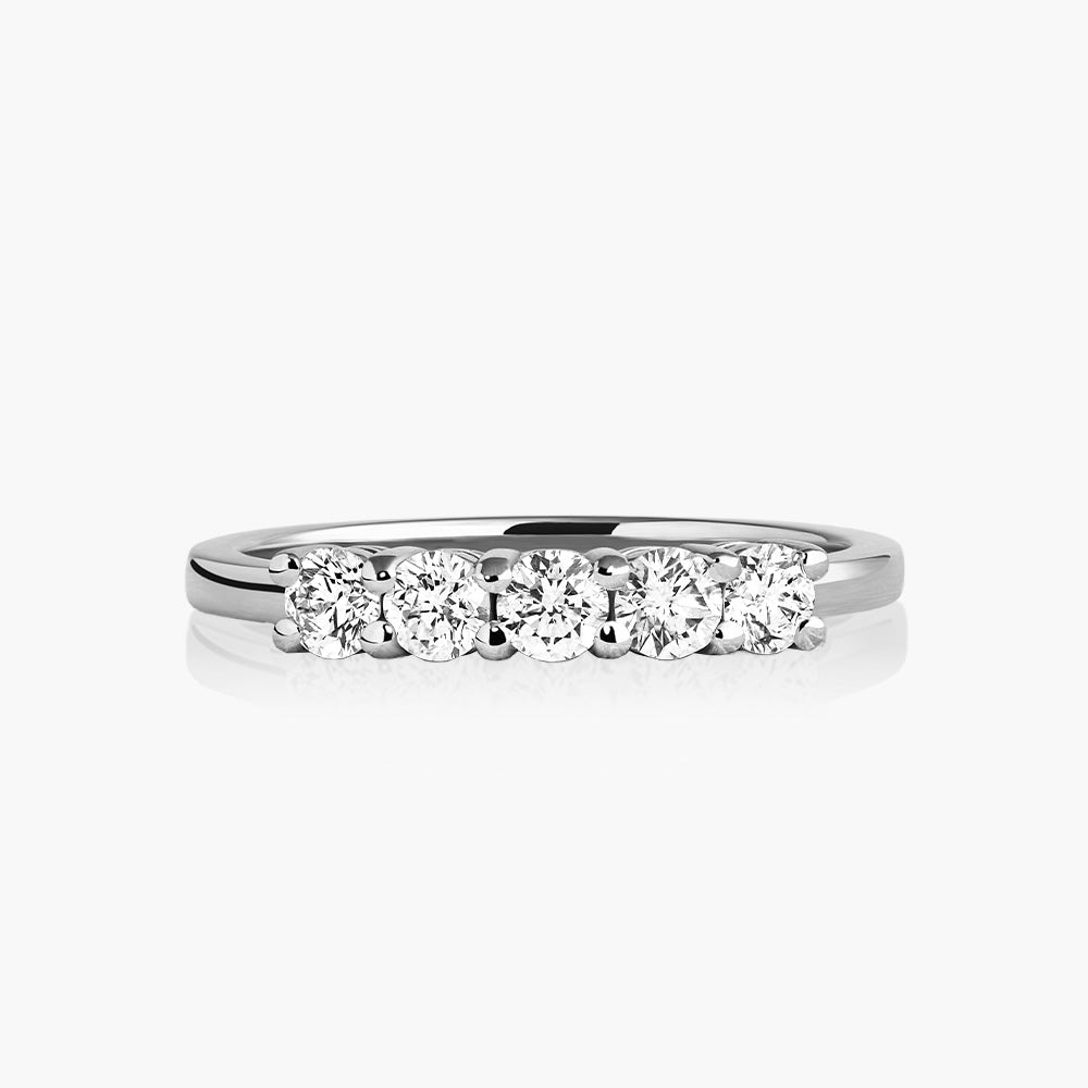 #Métal_Or blanc 18k