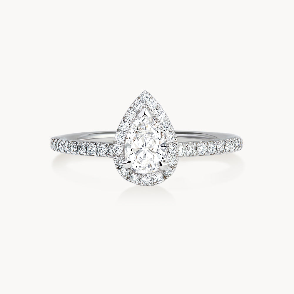 #Métal_Or blanc 18k