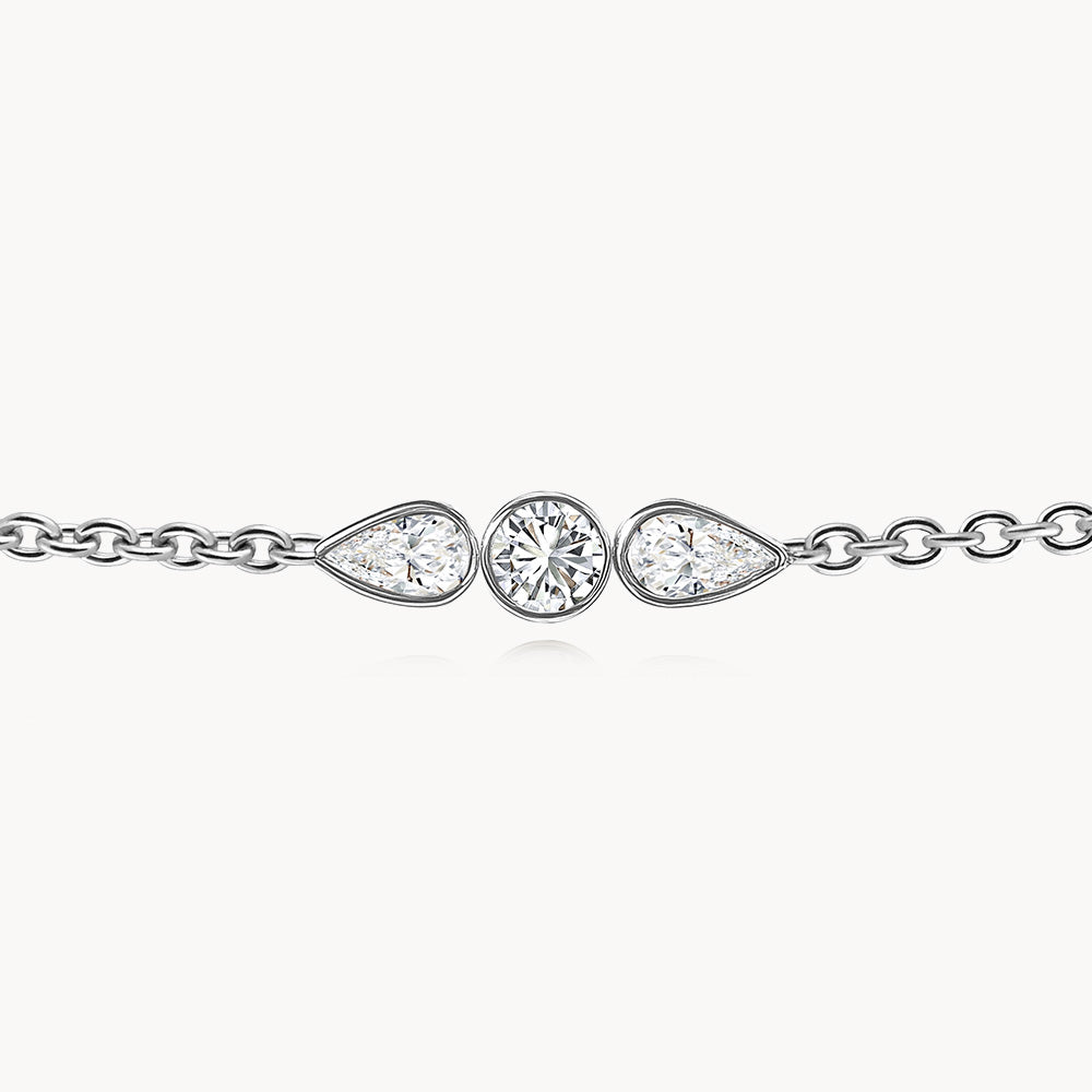 #Métal_Or blanc 18k