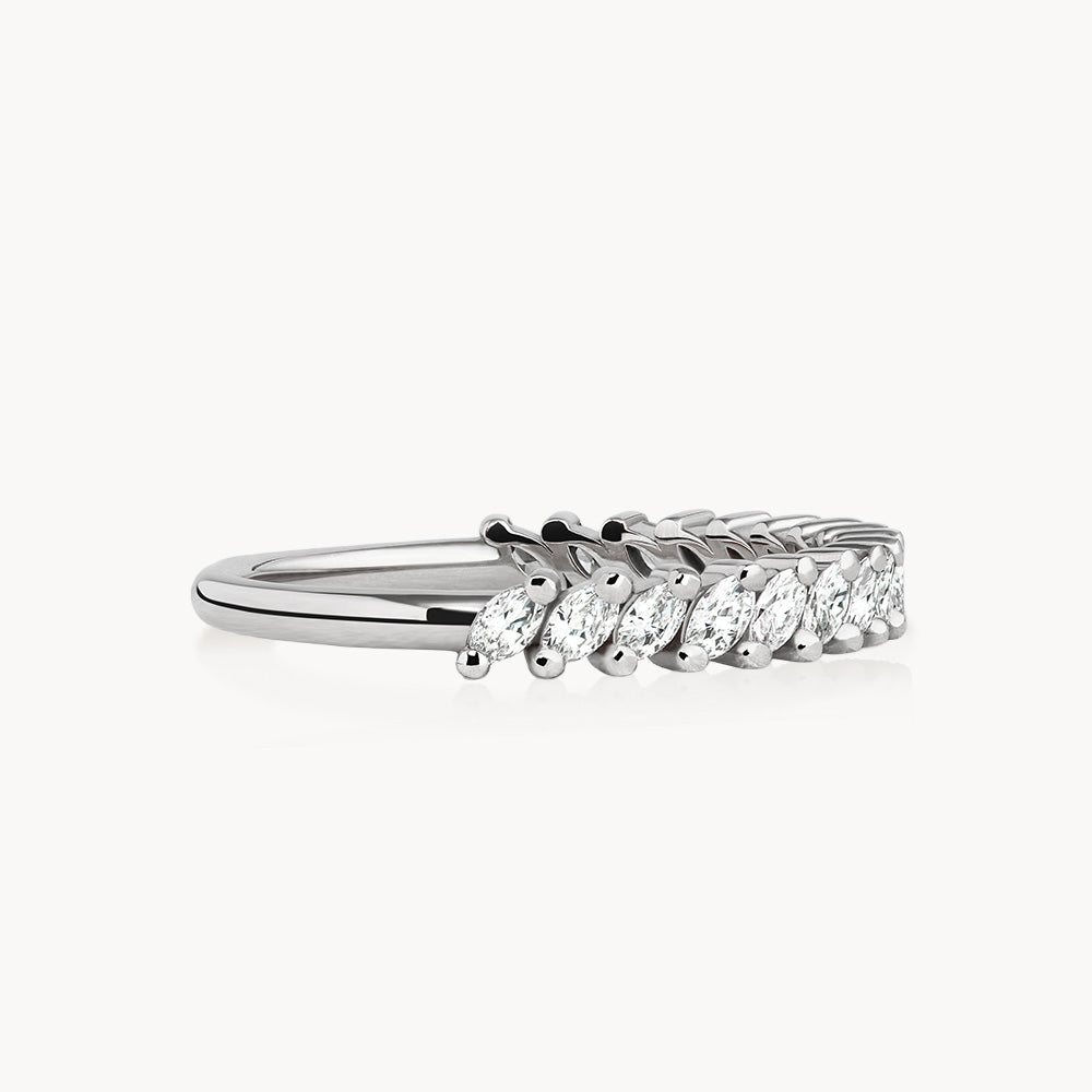 #Métal_Or blanc 18k