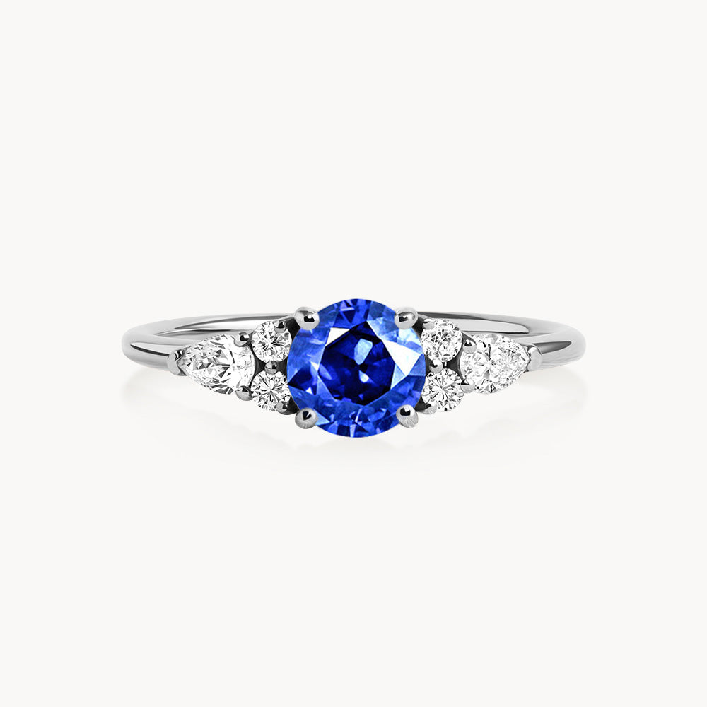 #Métal_Or blanc 18k