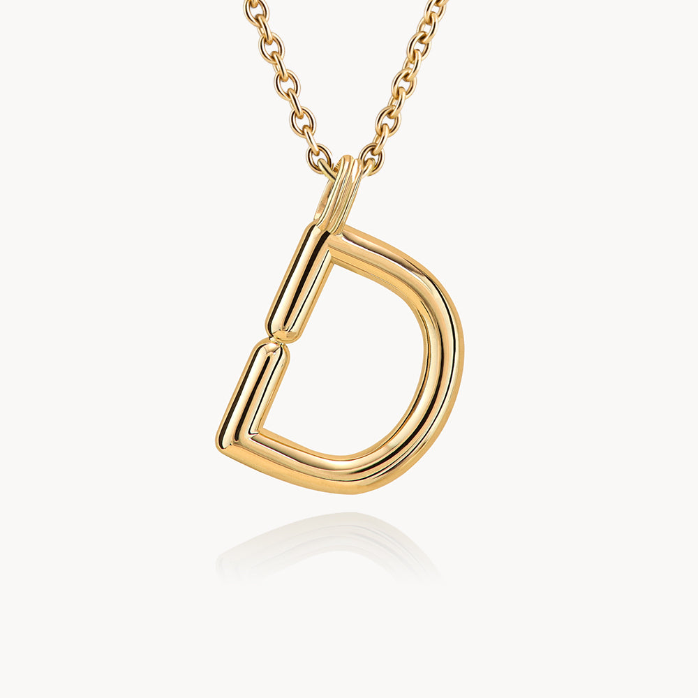 Collier BOLD – Lettre D - Deloison Paris