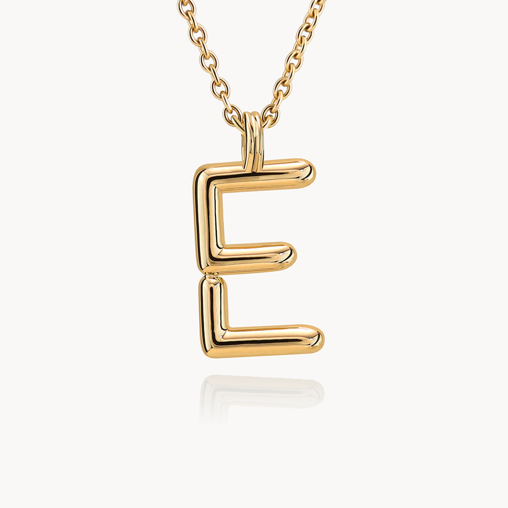Collier BOLD – Lettre E - Deloison Paris