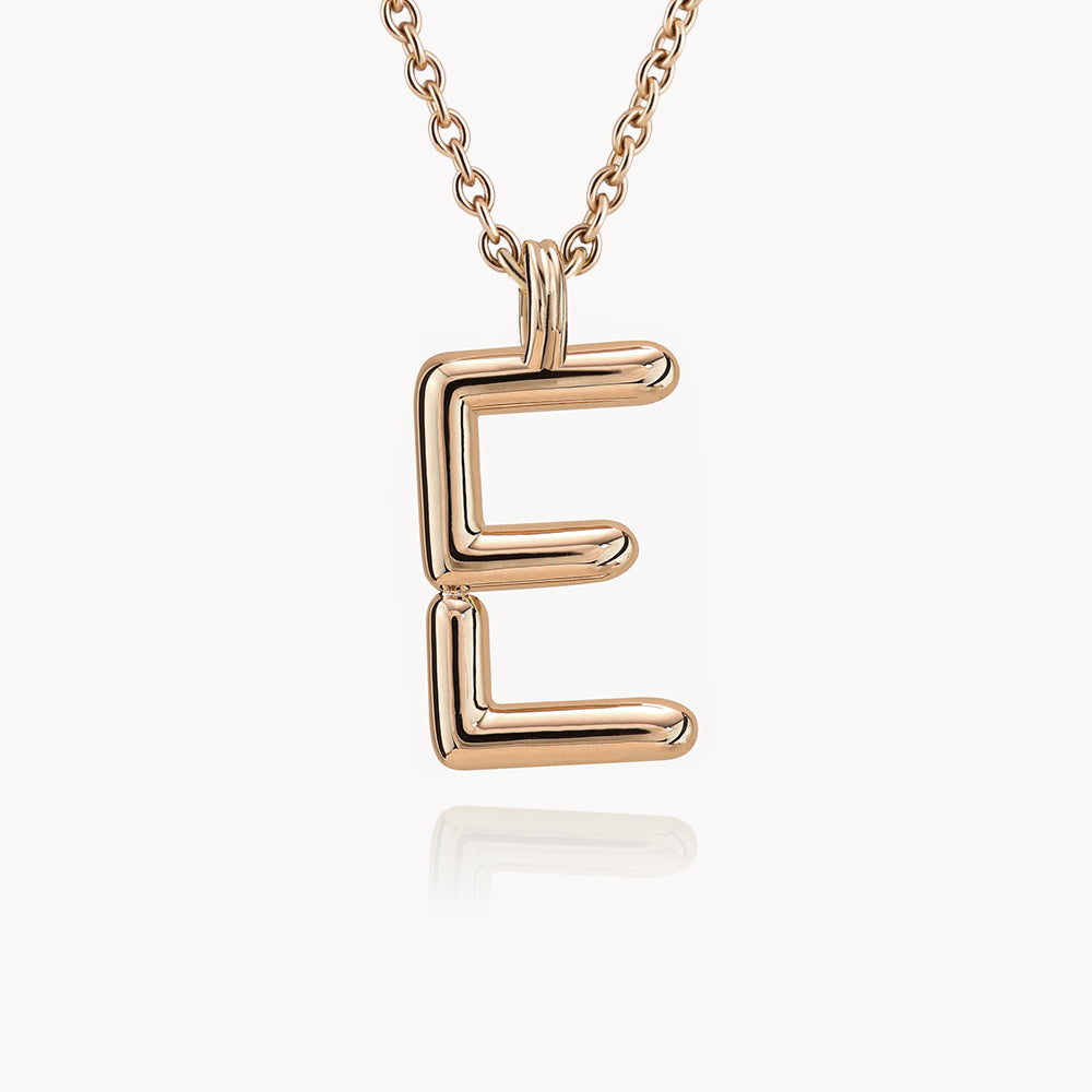 Collier BOLD – Lettre E - Deloison Paris