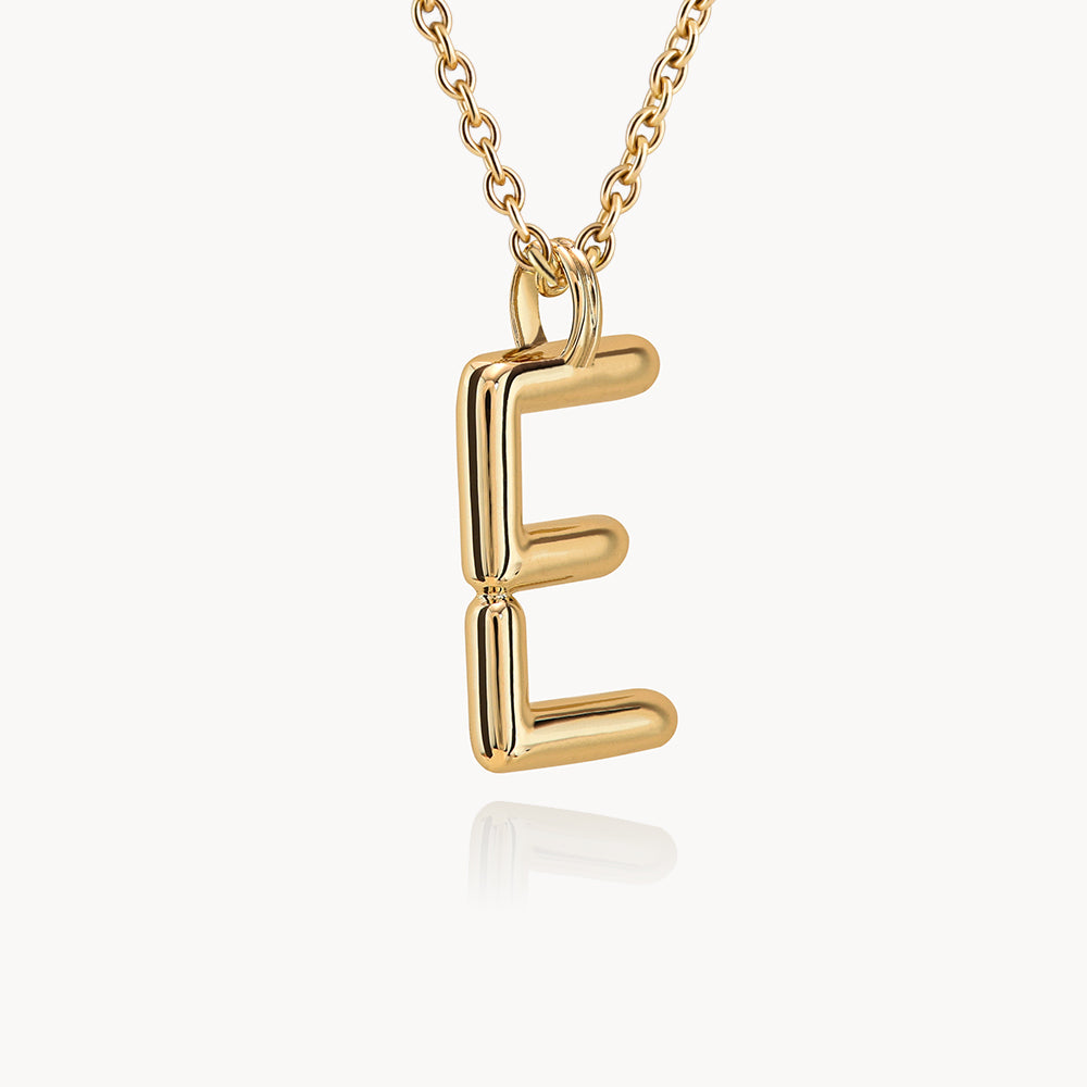 Collier BOLD – Lettre E - Deloison Paris