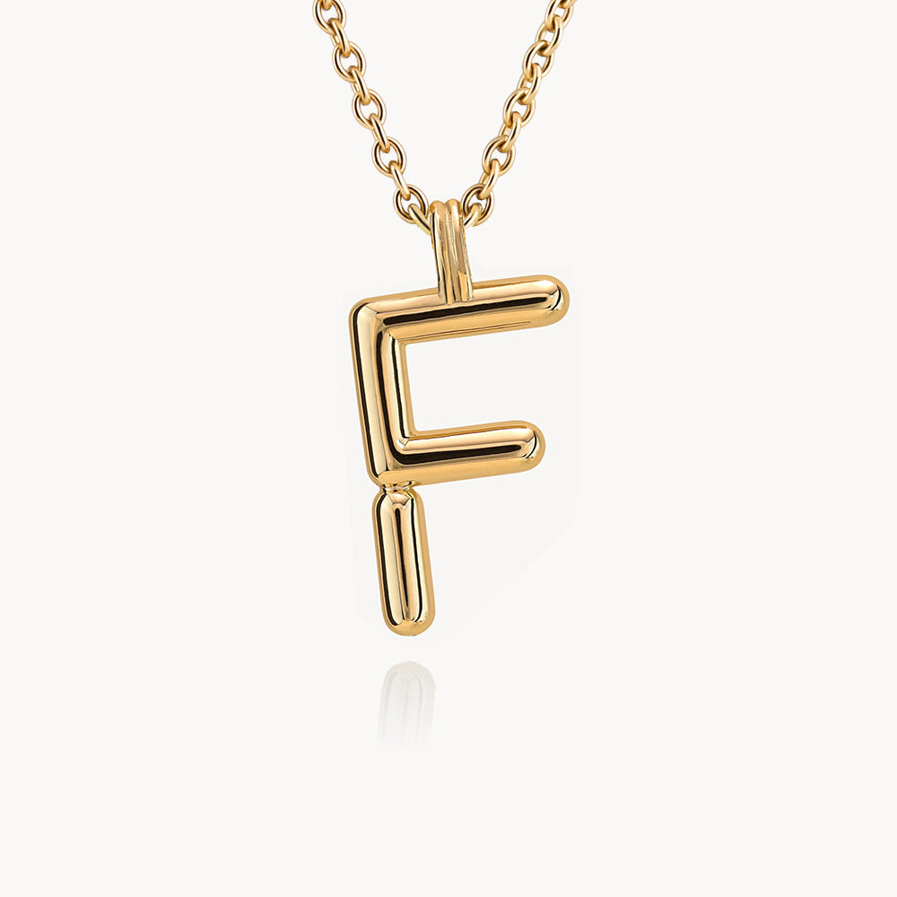 Collier BOLD – Lettre F - Deloison Paris