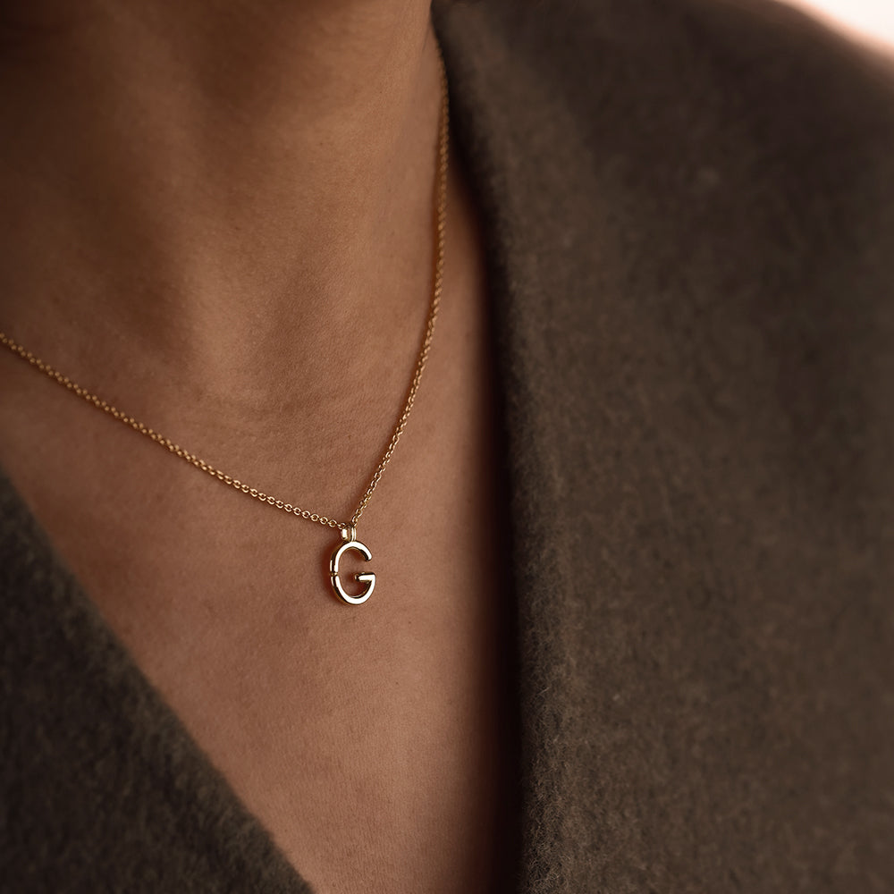 Collier BOLD - Lettre G - Deloison Paris
