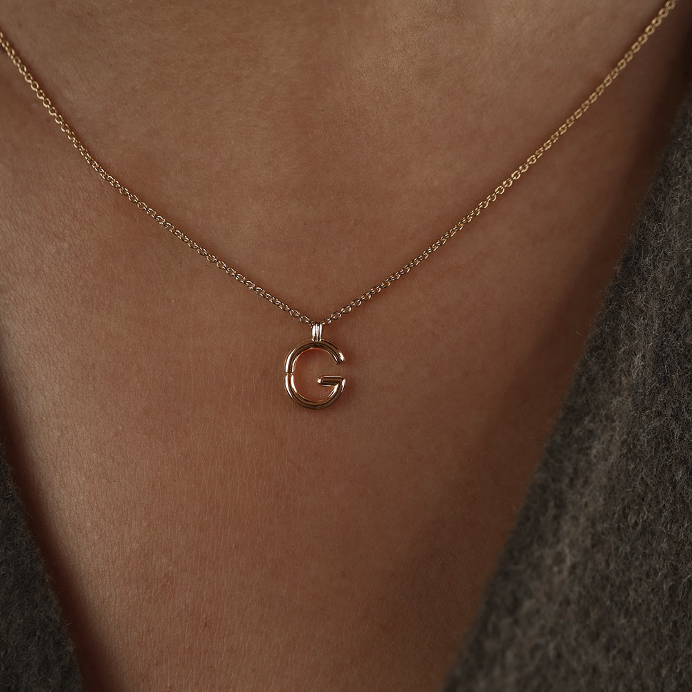 Collier BOLD - Lettre G - Deloison Paris
