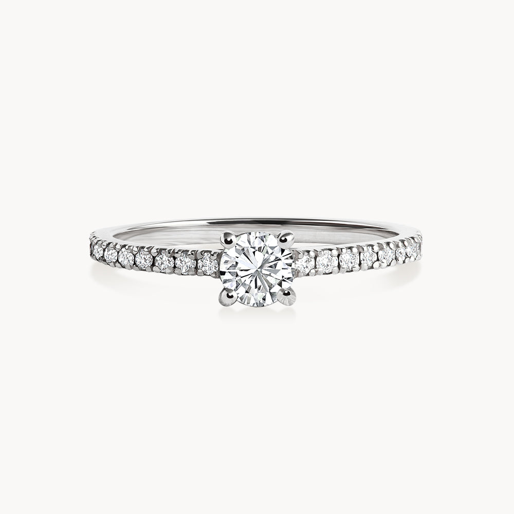 #Métal_Or blanc 18k