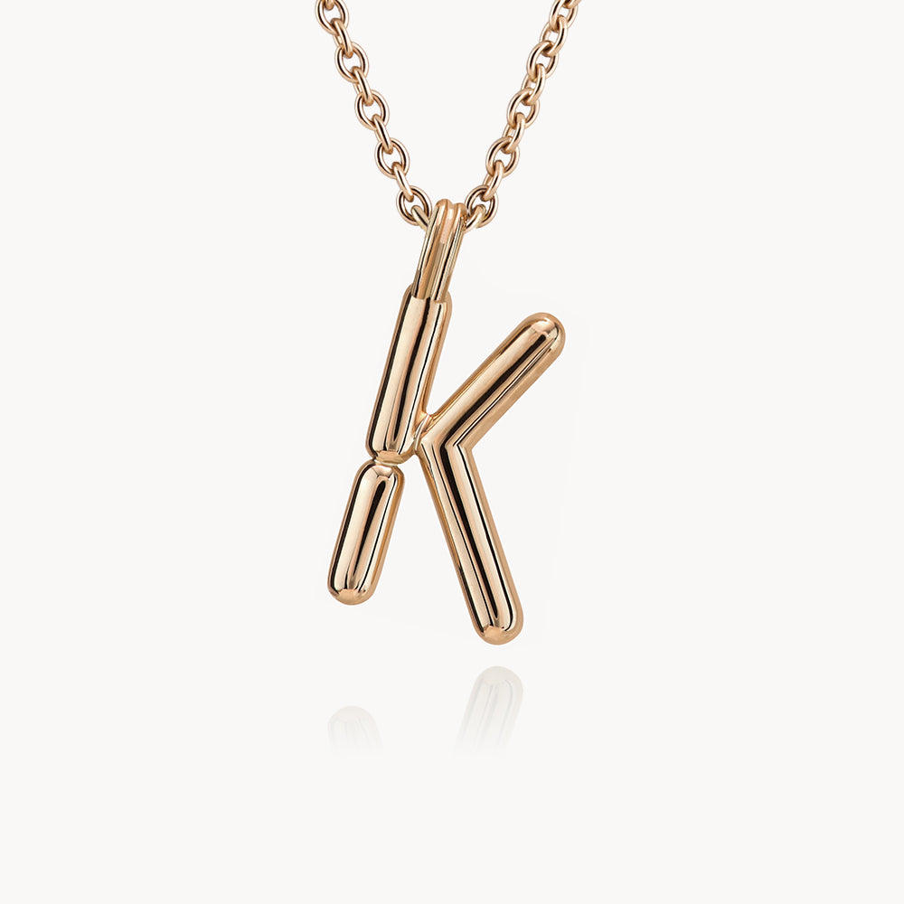 Collier BOLD - Lettre K - Deloison Paris