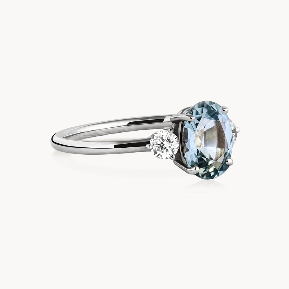 #Métal_Or blanc 18k