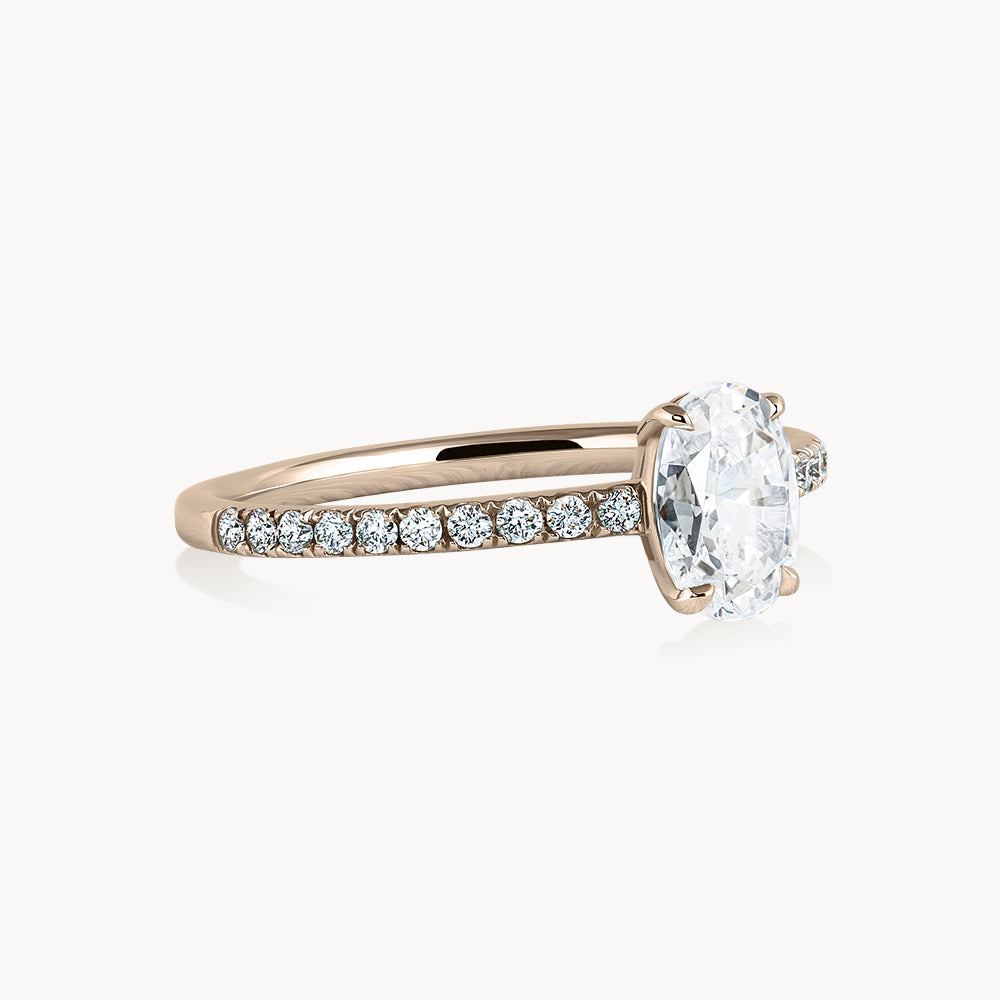 #Métal_Or rose 18k
