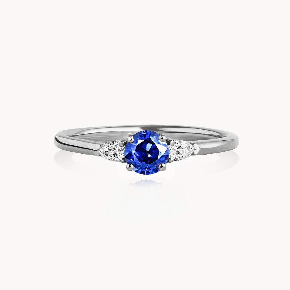 #Métal_Or blanc 18k